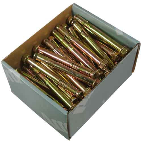 Hex Head Sleeve Anchor Yz, Multiple Sizes