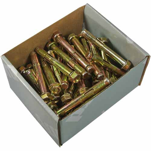 Hex Head Sleeve Anchor Yz, Multiple Sizes