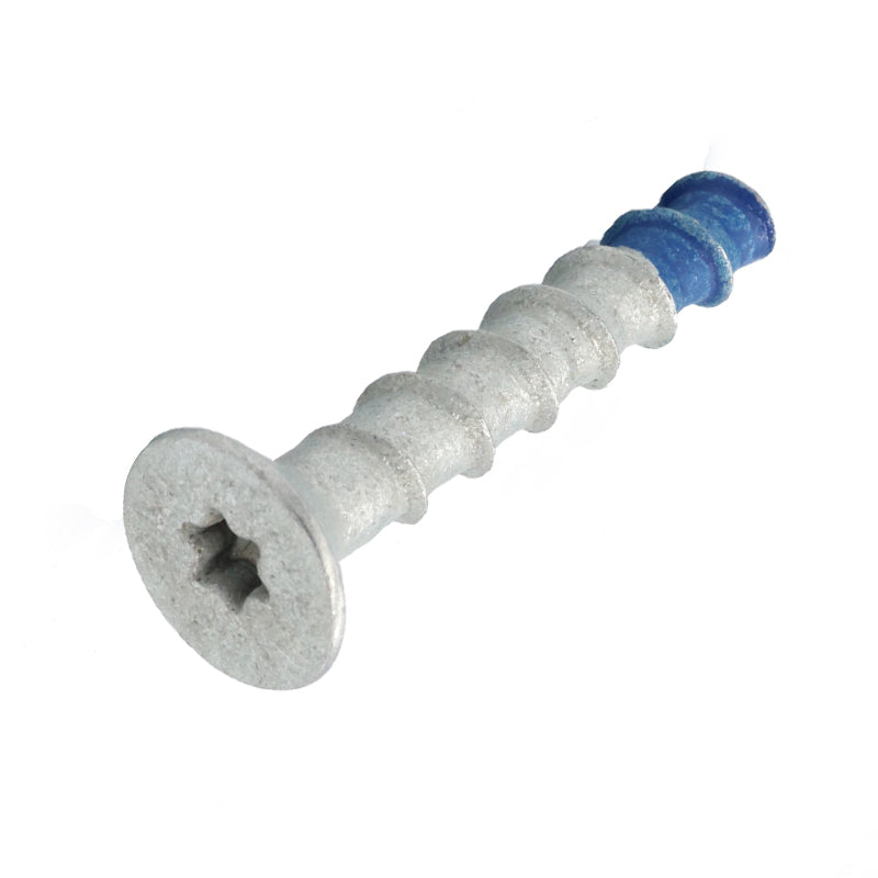 Dewalt Screw Bolt Blue-Tip CSK Galvanised, Multiple Sizes