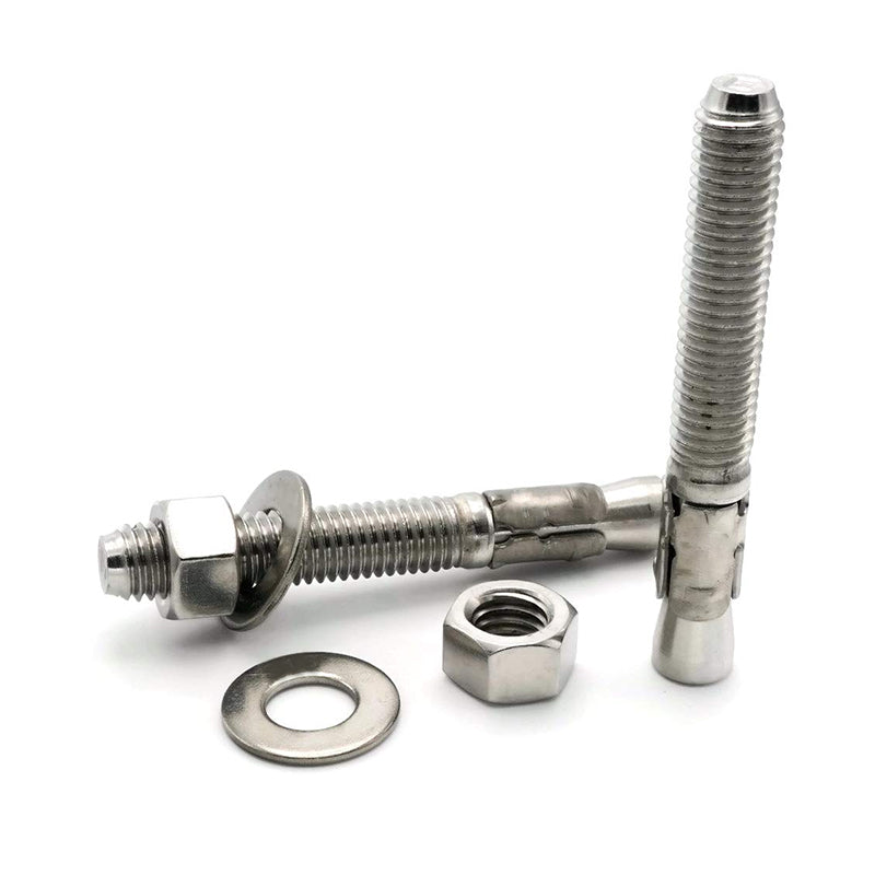 Through Bolt Hex S316 M12 to M16, Multiple Sizes