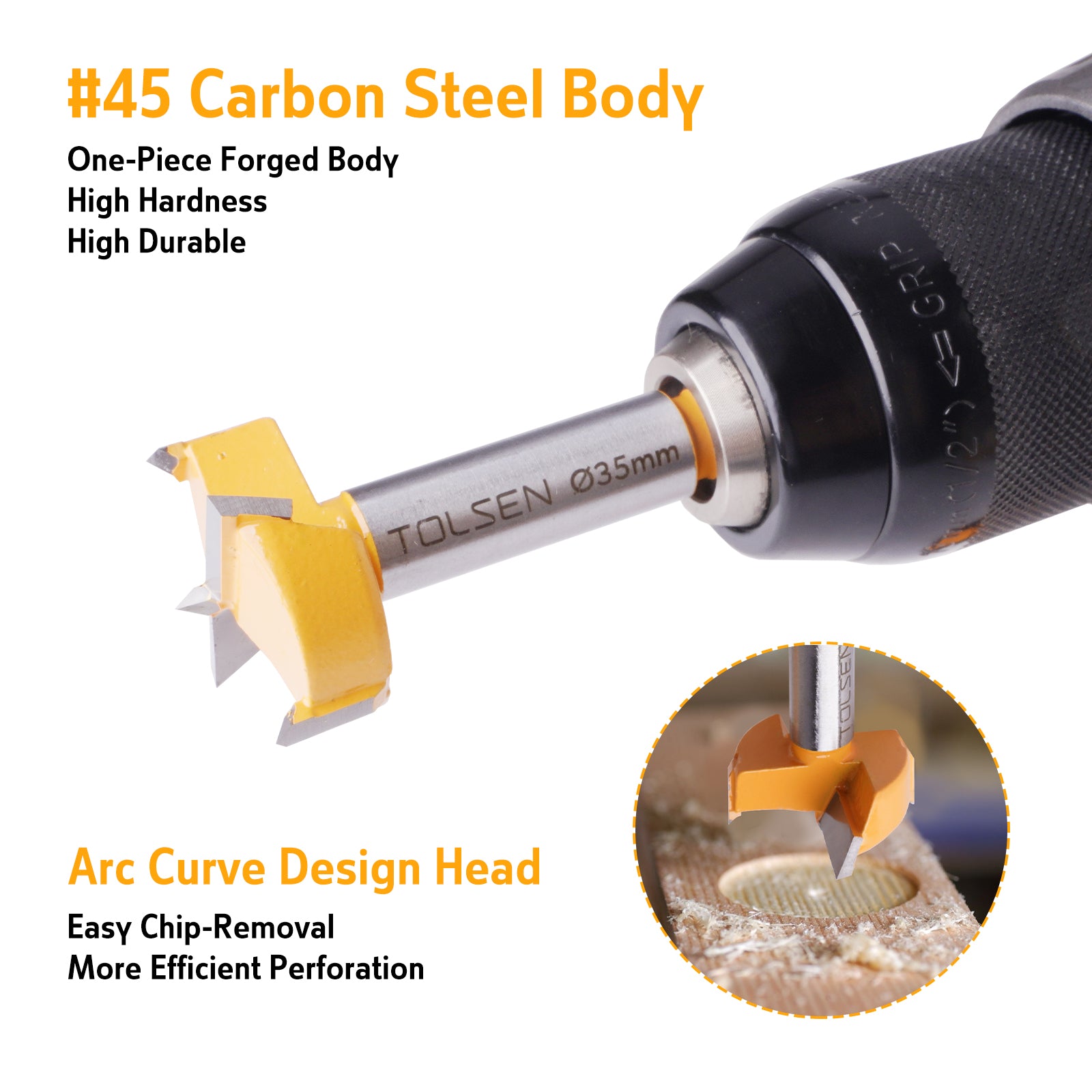 Drill Bit Forstner 35mm