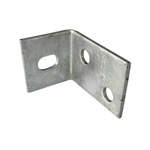 Builders Angle Bracket Hdg 4mm Thickness M12 Holes 50x75x50mm