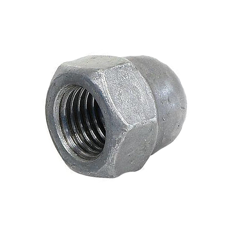 Dome Nut Gal M8 To M24, Multiple Sizes