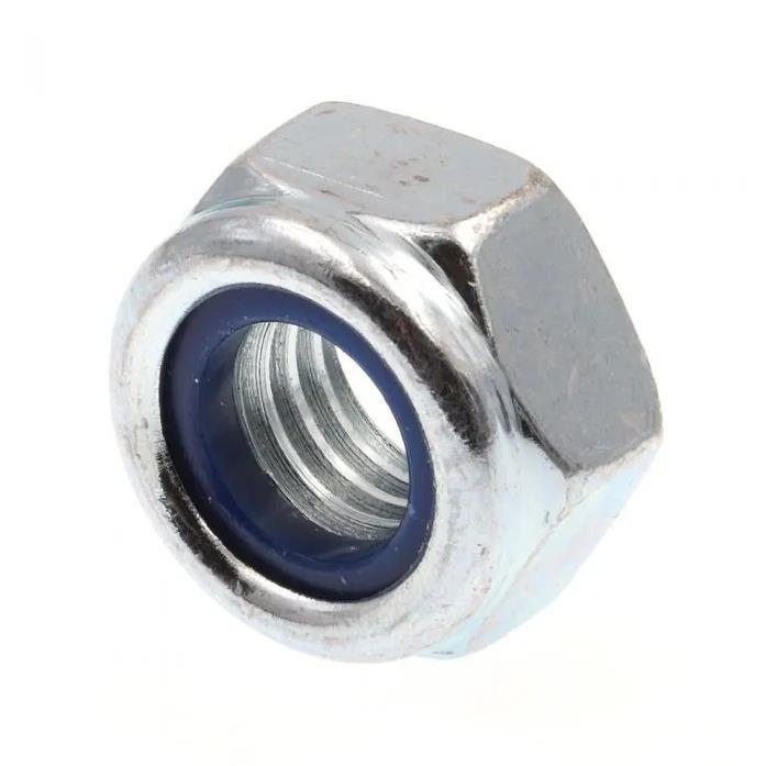 Hex Nut Nylon Lock Class 8 Zinc, M6 to M24
