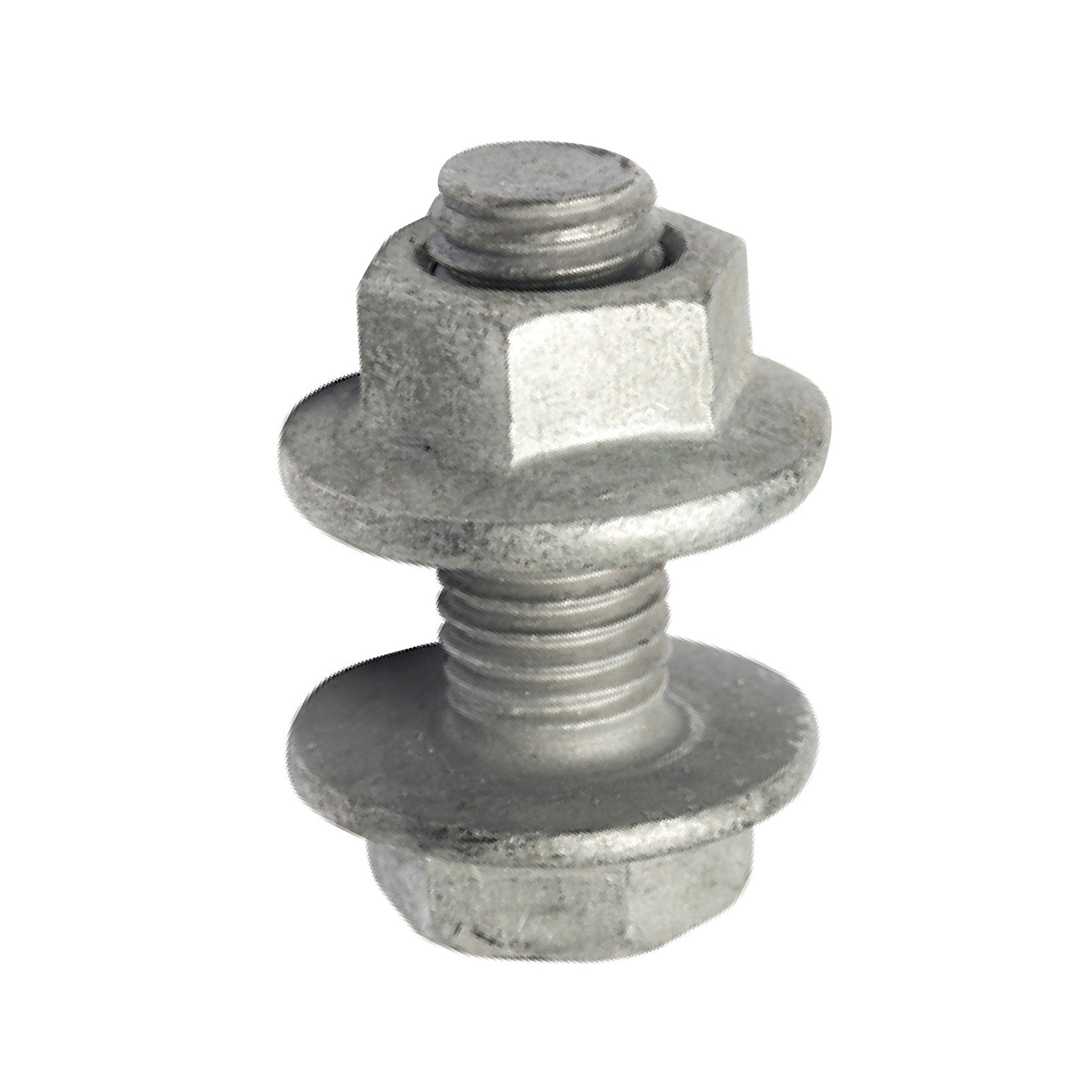 Purlin Flange Bolt Kit Cl4.6 Hdg Multiple Sizes Kangaroo Site Supplies