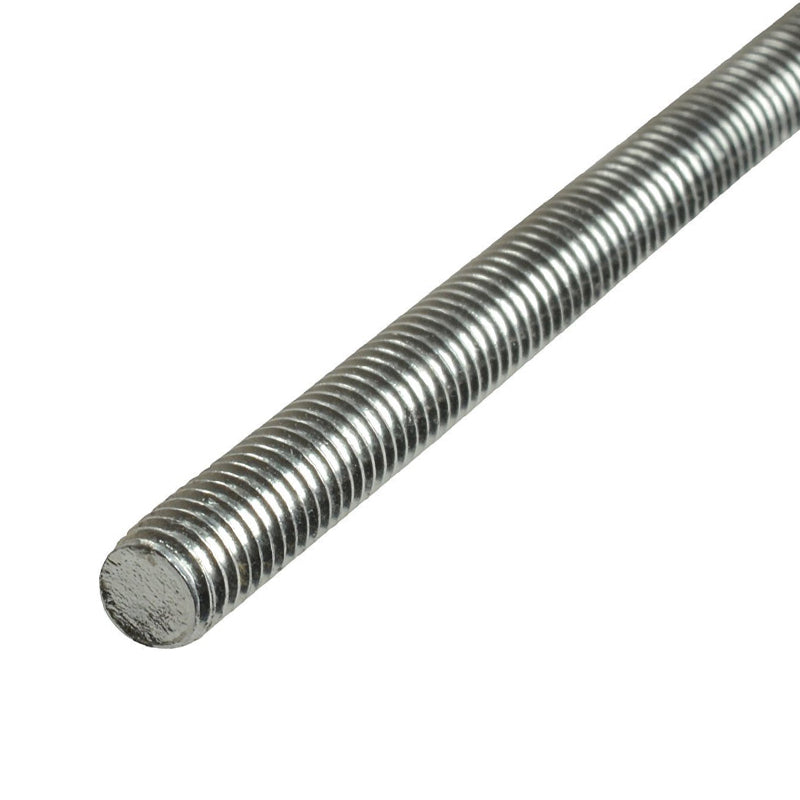Threaded Rod CL4.6 Zinc M6 to M24, Multiple Sizes