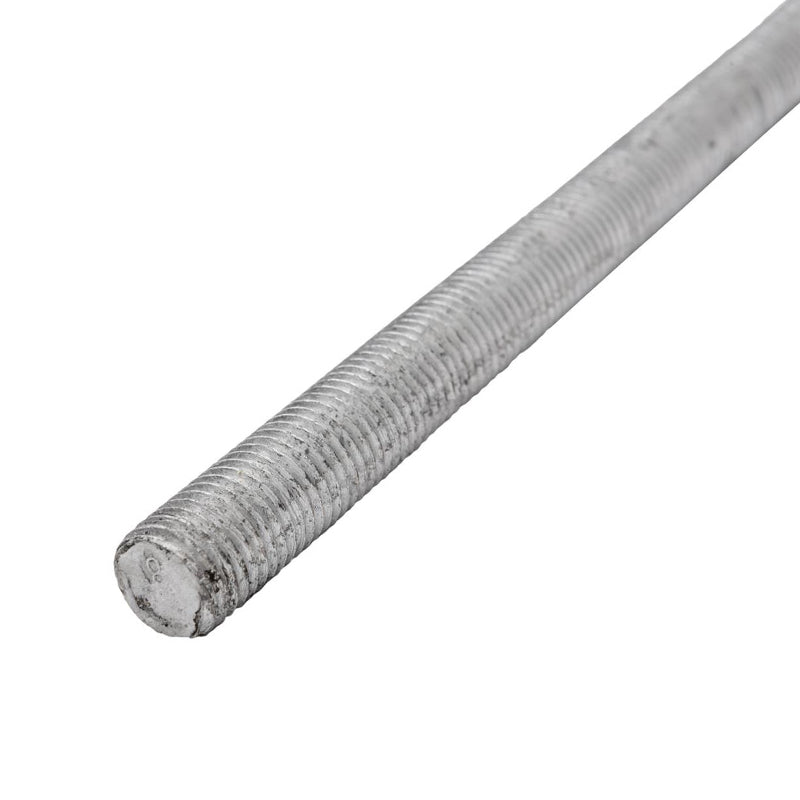 Threaded Rod CL4.6 Hdg M8 to M24, Multiple Sizes