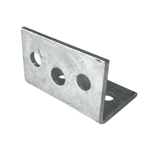Builders Angle Bracket Hdg 4mm Thickness M12 Holes 75x50x50mm
