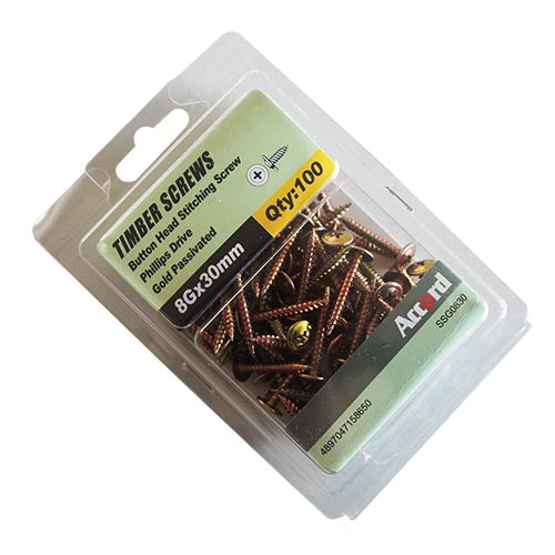 Screw Needle Point Button Head YZ #8 Multiple Sizes