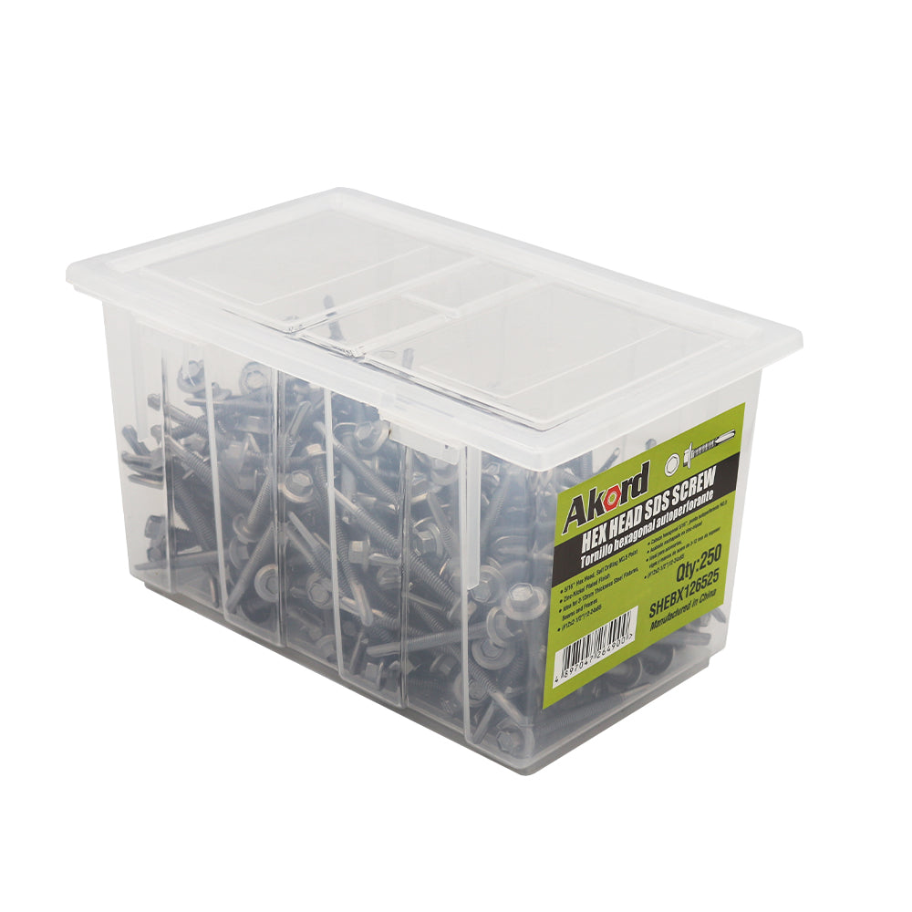 SD Screw Hex 5 Series Fine C4 #12 Multiple Sizes