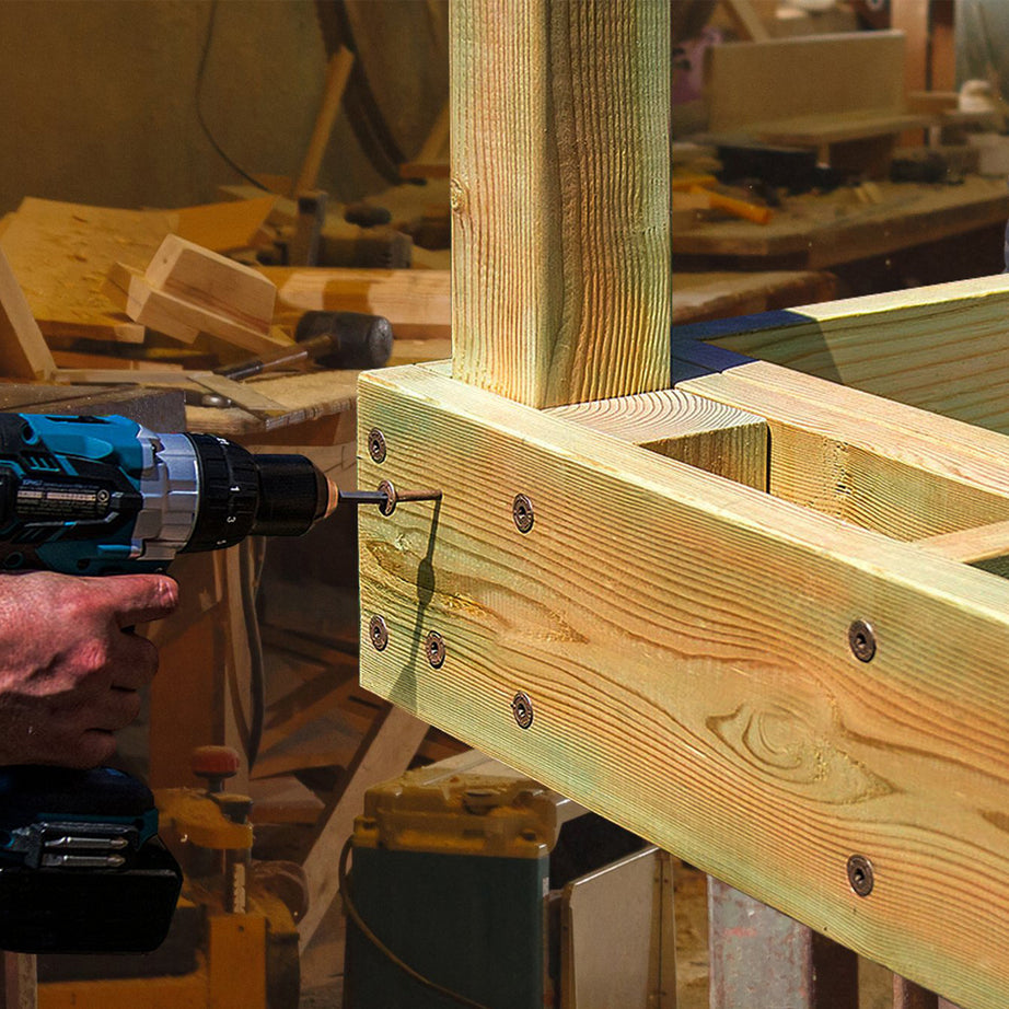 T17 Screw Bugle Head Batten Yellow Zinc Multiple Sizes