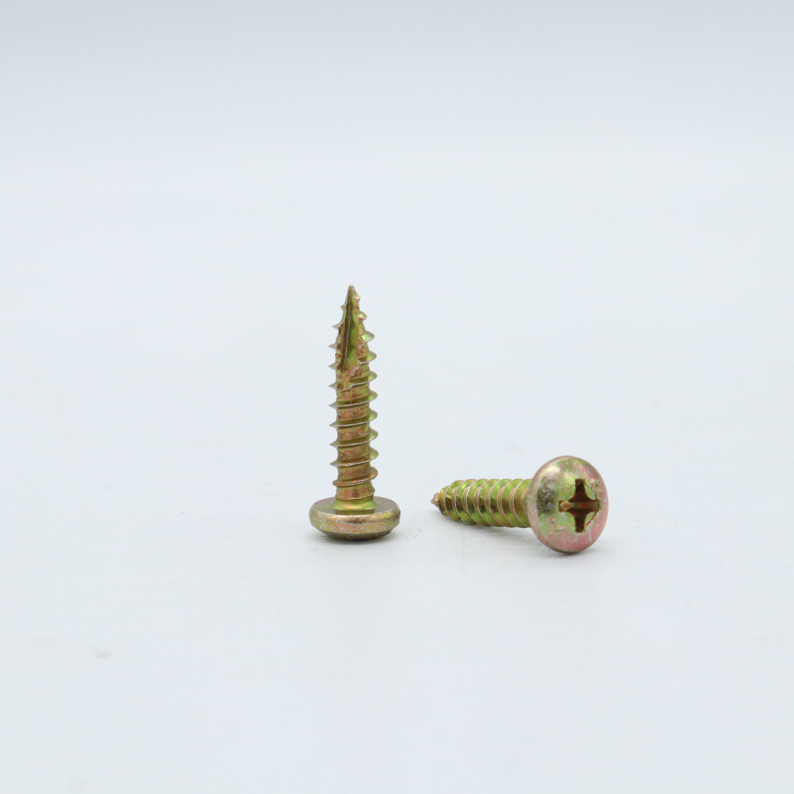 T17 Screw Pan Head ZY #8 Box1000, Multiple Sizes