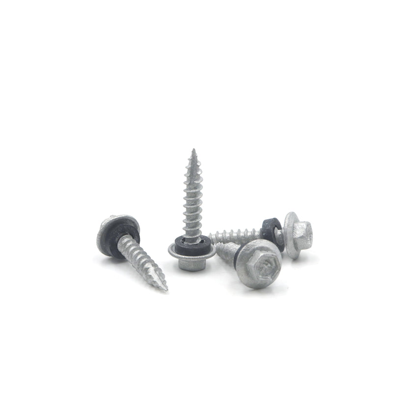 T17 Screw Hex Head Washered C3 #10, #12, #14 Multiple Sizes