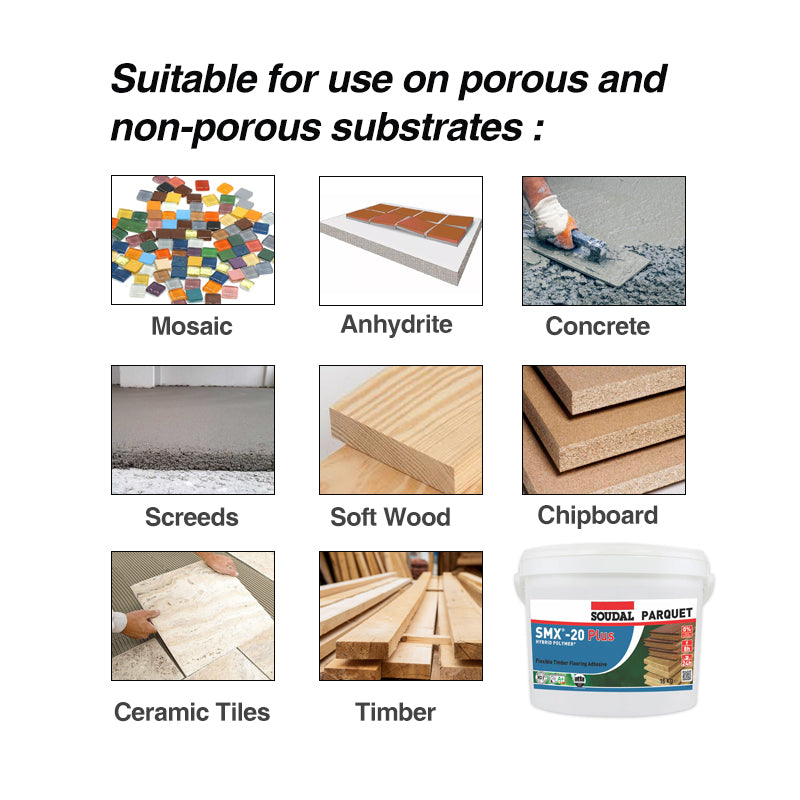 Soudal Smx 20 Plus Floor Adhesives 16kg