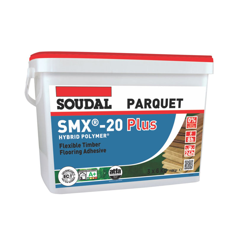 Soudal Smx 20 Plus Floor Adhesives 18kg(3x6kg Foil Bags)