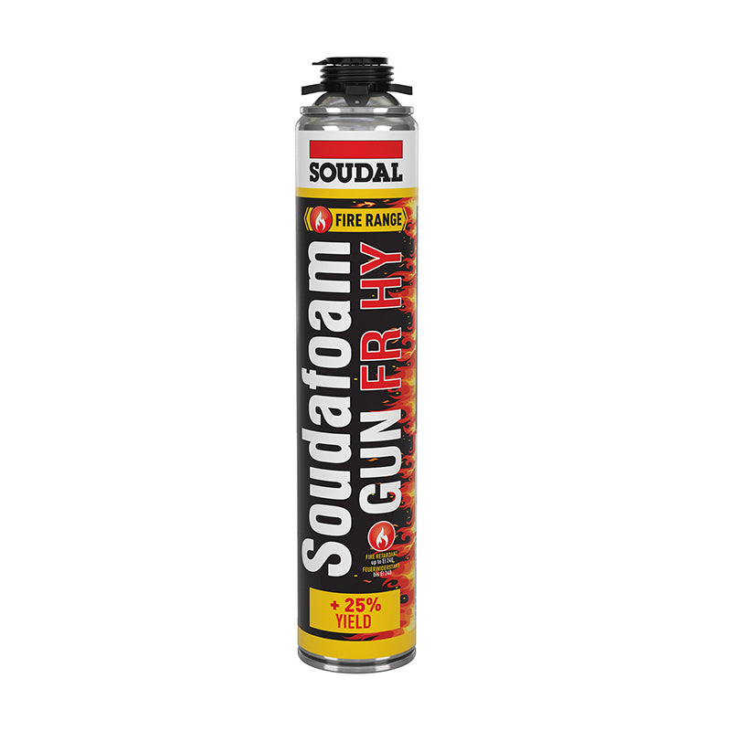 Soudal 153085 Soudafoam FR HY Gun (Screw Top) Red 750ml