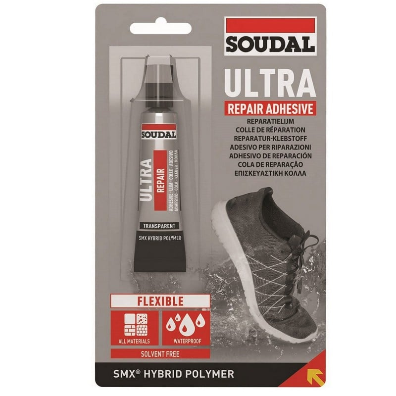 Soudal 134478 Smx Ultra Repair Adhesive 20ml Clear