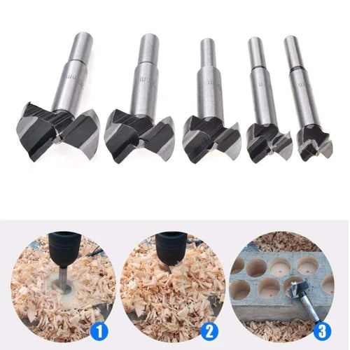 Drill Bit Set Forstner 5pcs (15-35mm)