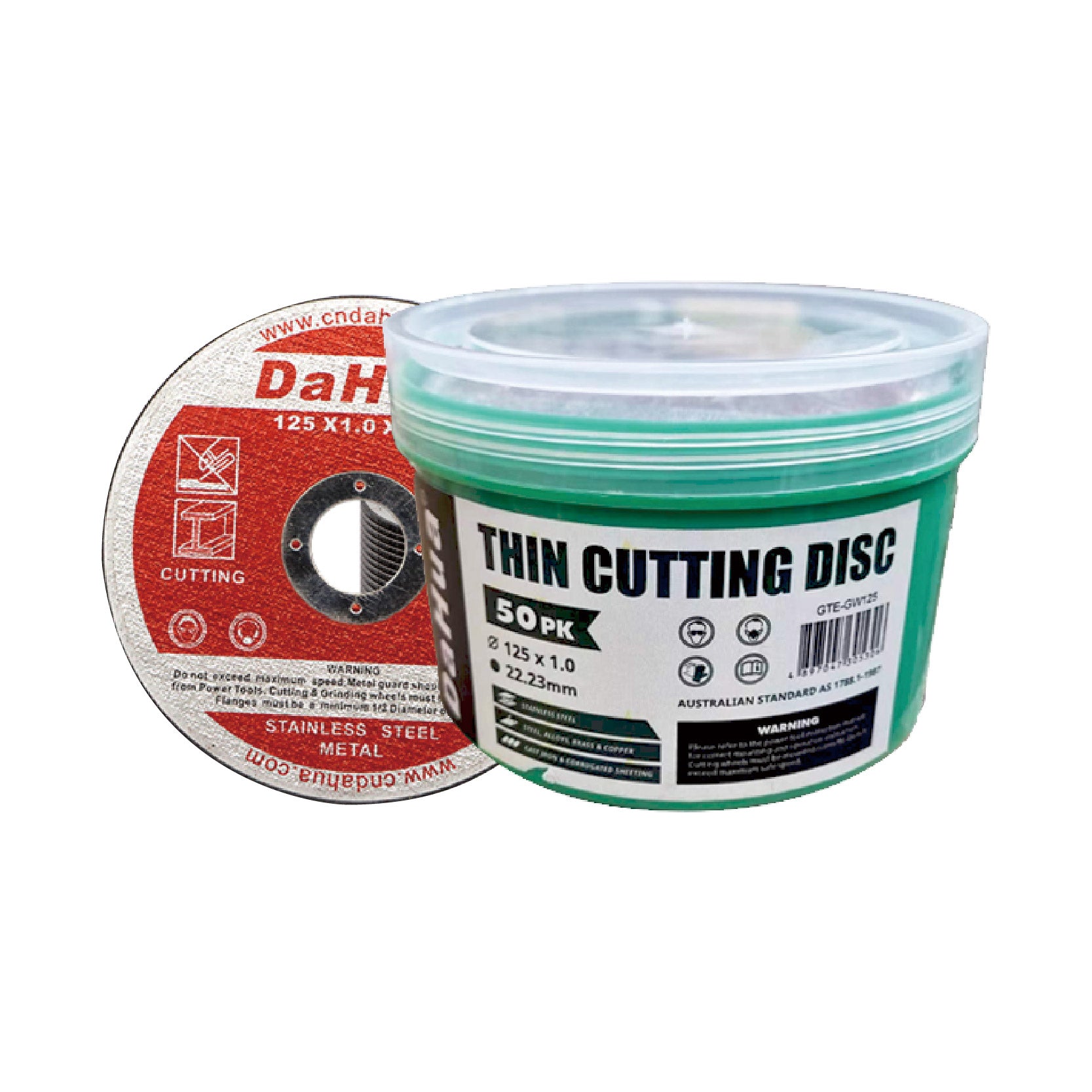 Cutting Wheel Thin 125x1x22mm Value Pack 50pcs