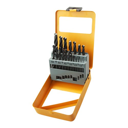 HSS Drill Bits Set M2 19pcs (1.0-10mm)