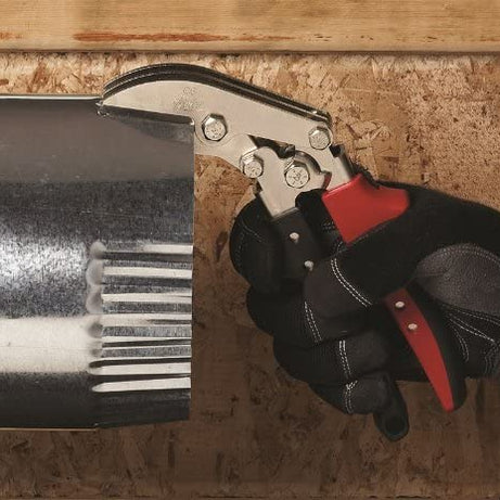 Malco C6REV 5 Blade Sheet Metal Crimper Offset 229mm Redline