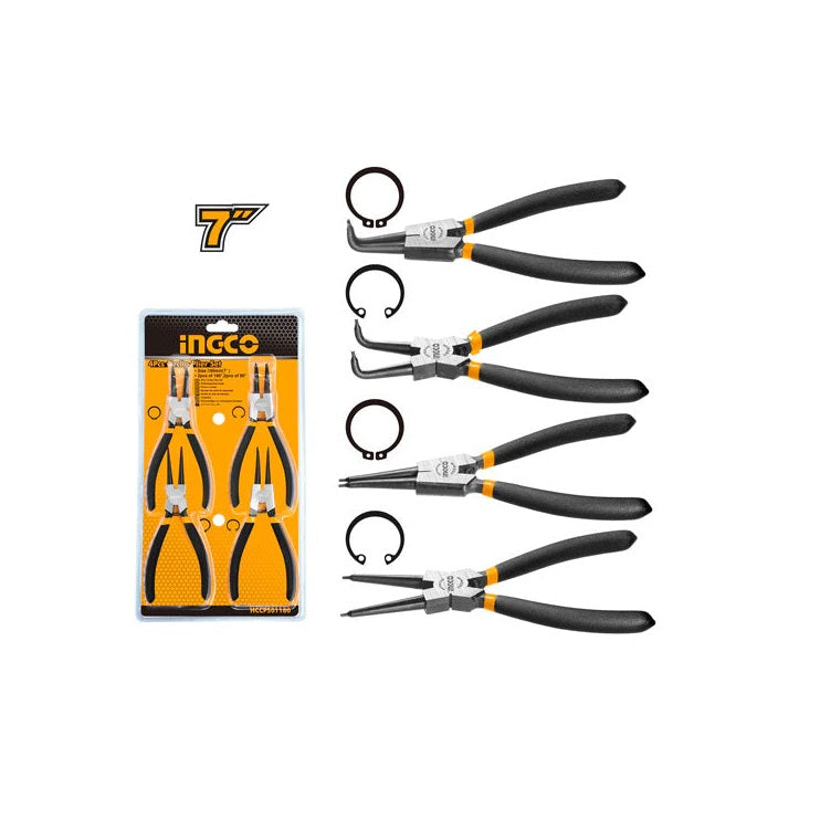 Circlip Pliers Set 4pcs