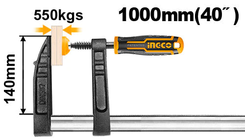 F Clamp Multiple Sizes
