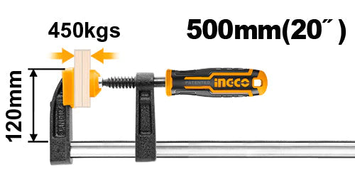 F Clamp Multiple Sizes