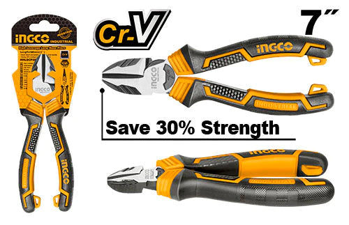 High Leverage Side Cut Pliers 160mm, 180mm