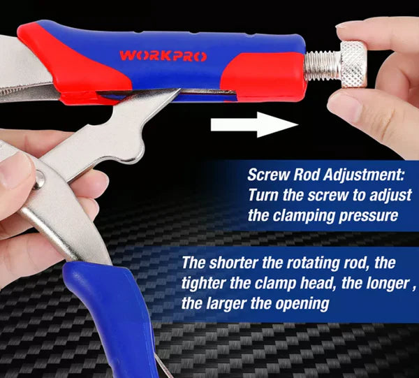 Locking Pliers Long Nose 230mm