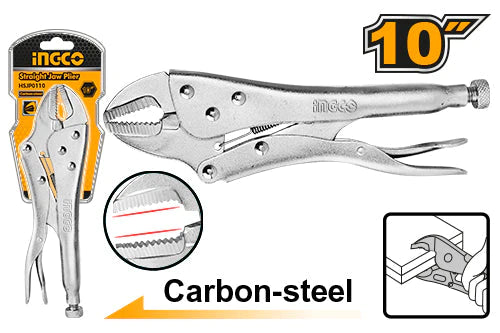 Locking Pliers Straight Jaw 250mm