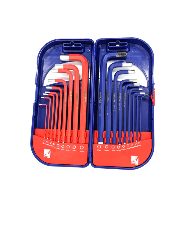 Hex Key 18pcs Meric & Sae