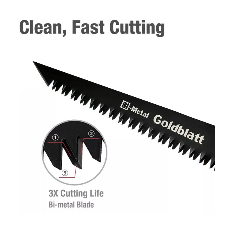Goldblatt G08501 Bi-Metal Folding Cement Board Jab Saw