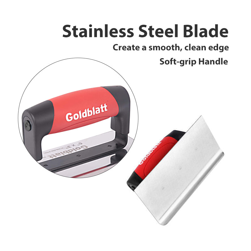 Goldblatt G06953/G06235 Edger S/S Soft Grip Handle