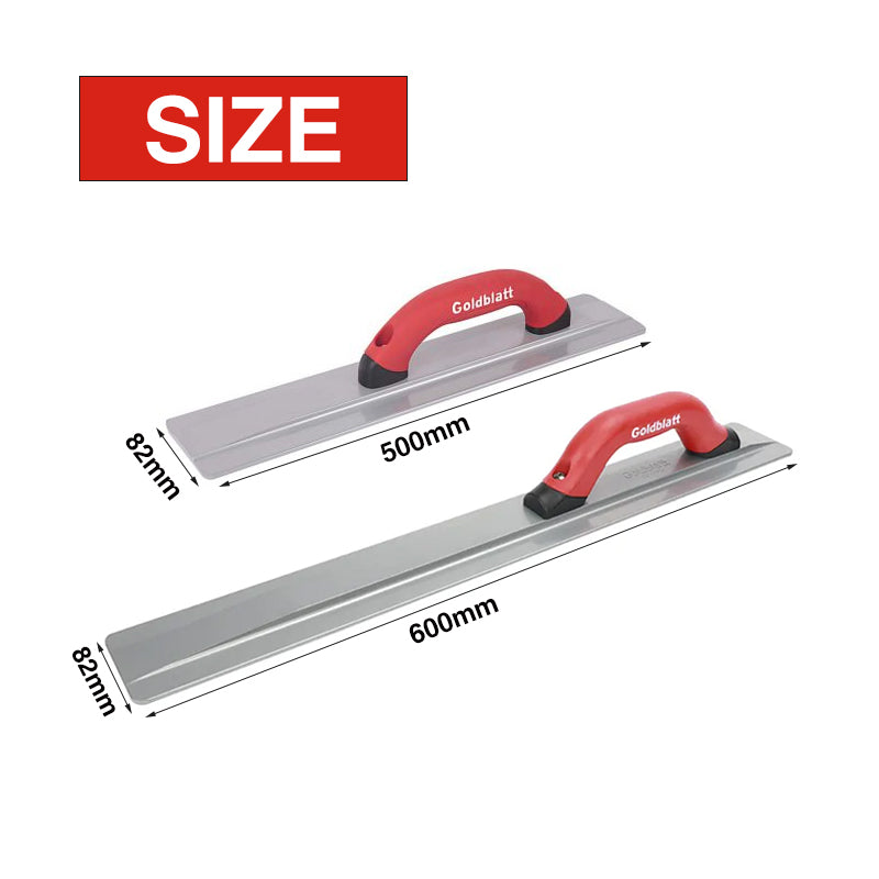 Goldblatt G06148 G06147 Extruded Magnesium Float Soft Grip 500X82mm, 600X82mm