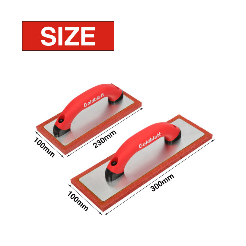 Goldblatt G06967 G06041 Fine Red Rubber Float Soft Grip Handle Multiple Sizes