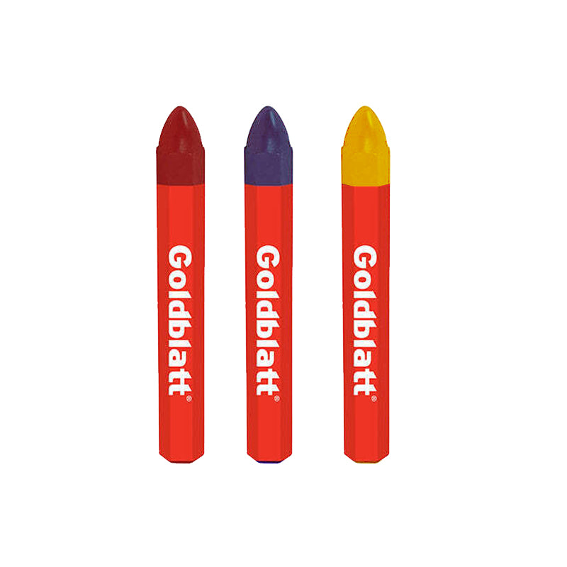 Goldblatt G02063 G02064 G02062 Marking Crayon Pk2, Multiple Colors