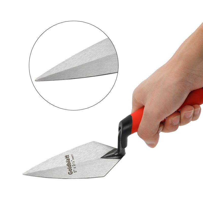 Goldblatt G06977/G06976 Pro Pointing Trowel Soft Grip Handle Multiple Sizes