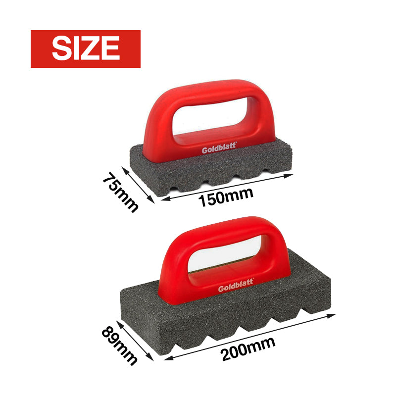 Goldblatt G06956 /G06168 Rub Brick With Handle 20Grits