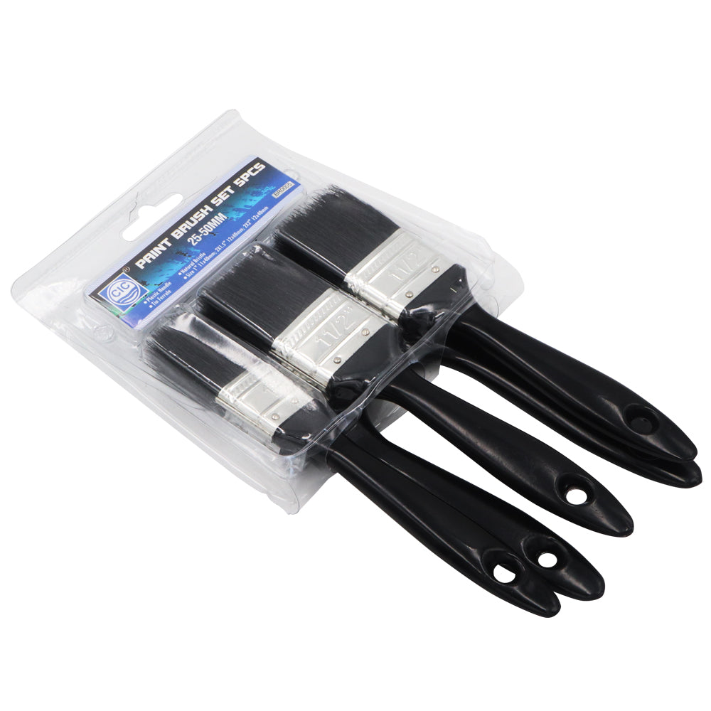 Paint Brush Set 5pcs (25-50mm) Economy