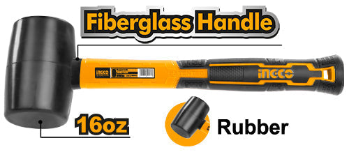 Rubber Mallet Black 220g, 450g, 900g