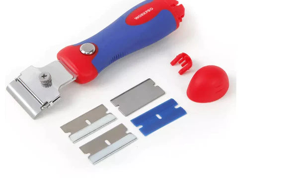 Scraper Retractable With Assorted Blade