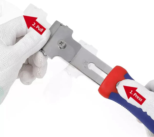 Scraper Retractable With Assorted Blade