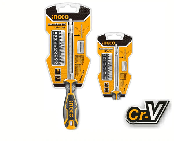 Screwdriver Flexible Shaft Set 12pcs