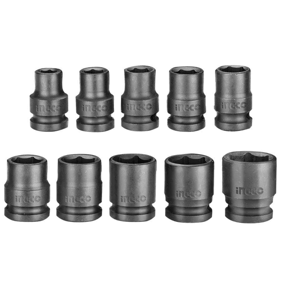 Socket Impact 1/2" Drive Set 10pcs