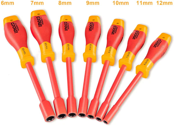 Screwderiver Insulated Nut Set 7pcs