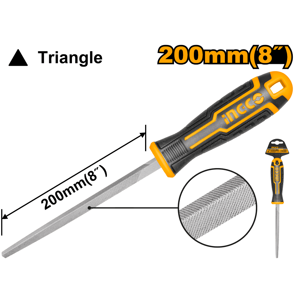 Steel File Triagle 200mm