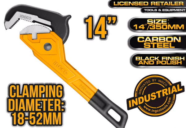Pipe Wrench Ratchet 250mm, 350mm