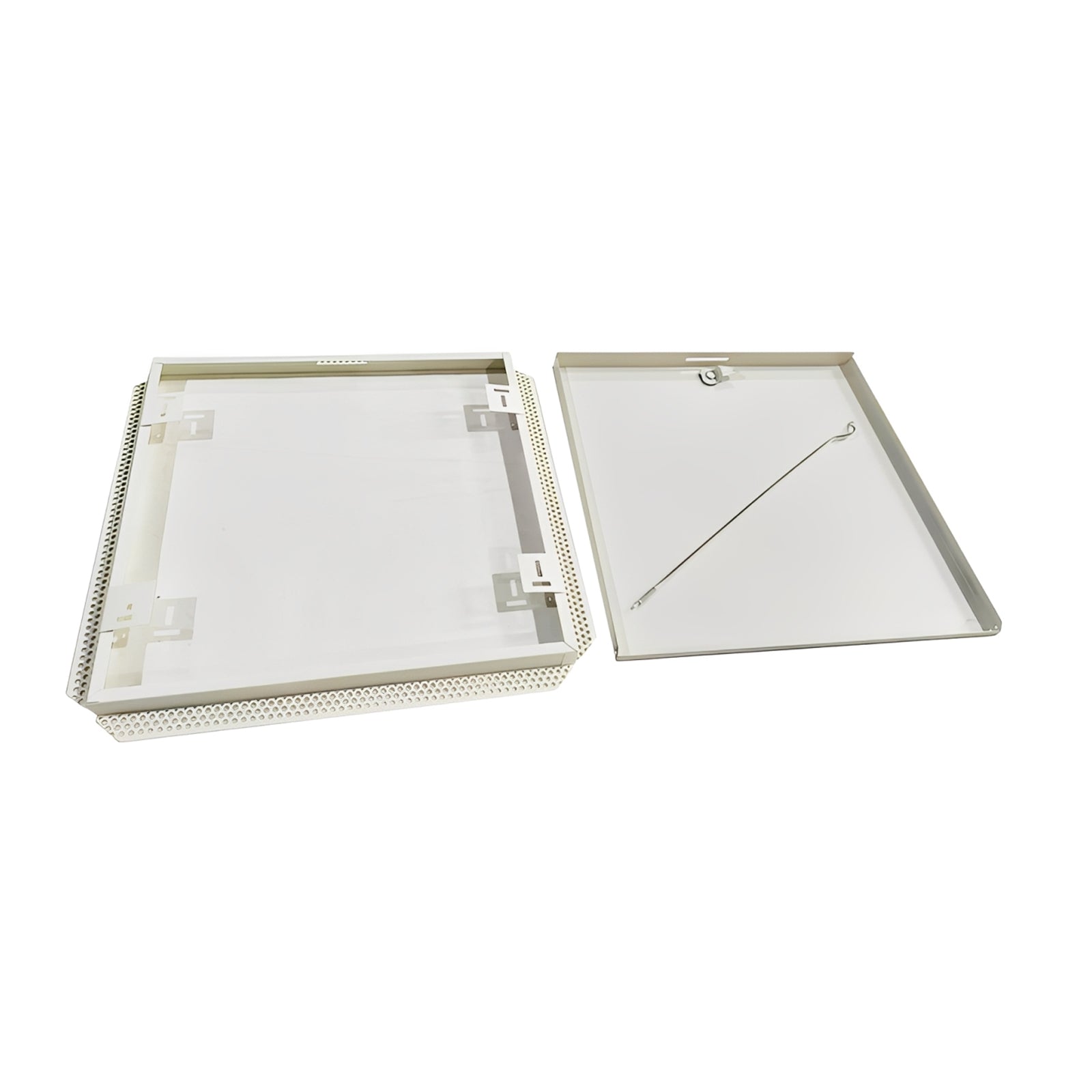 Access Panel 450 x 450mm Set Bead Metal With Removable Door