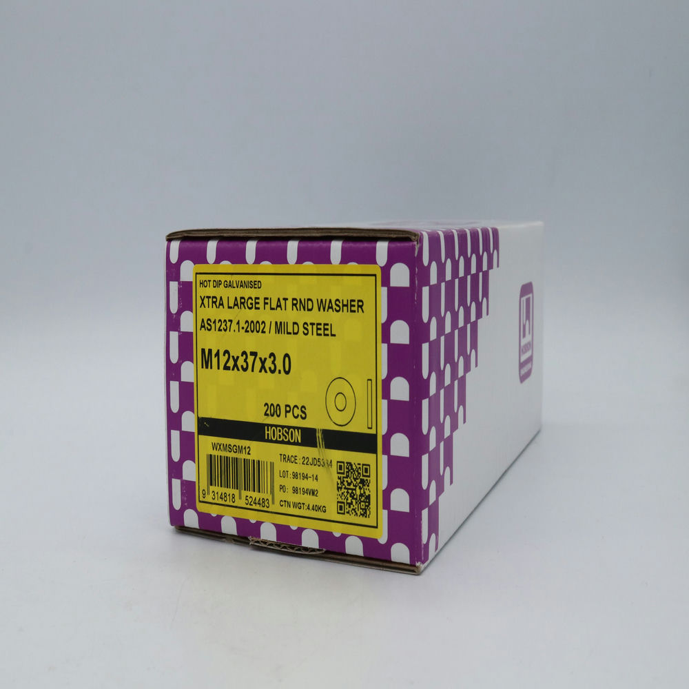 Extra Large Round Washer Hdg M10 to M24 5-RW402 kangaroo site supplies